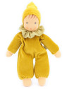 Nanchen Natur - Bio Baby Schmusepuppe "Nani" 30cm, zedernholz