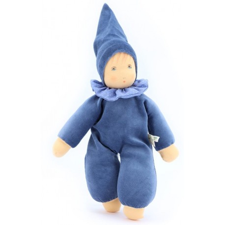 Nanchen Natur - Bio Baby Schmusepuppe "Nani" 30cm, goldgelb