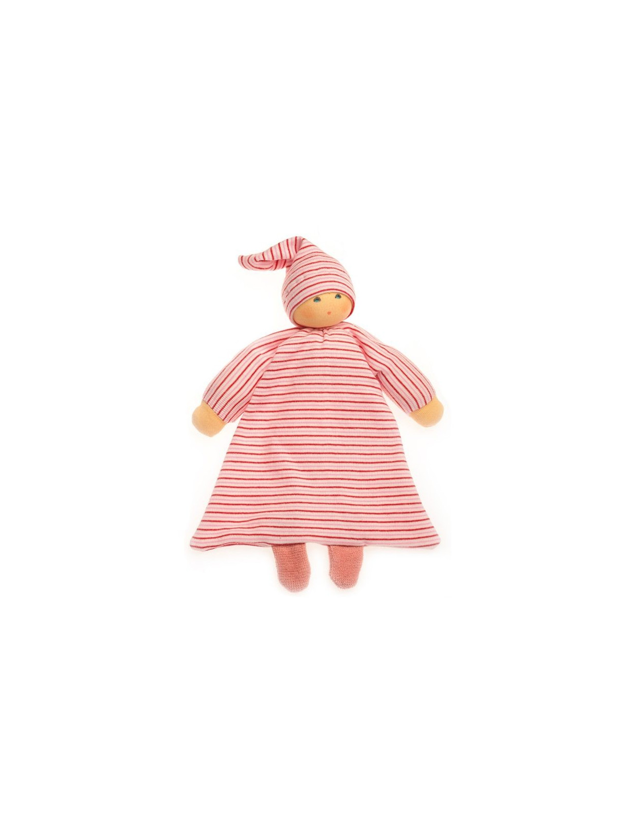 Nanchen Natur - Bio Baby Greifling Betthüpfer 24cm, rot