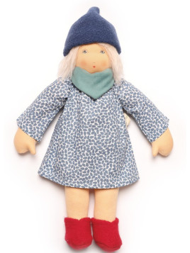 Nanchen Natur - Bio Anziehpuppe "Mira" 38cm