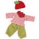 Nanchen Natur - Bio Puppenkleidung "Bekleidungsset Äpfelchen", 38cm