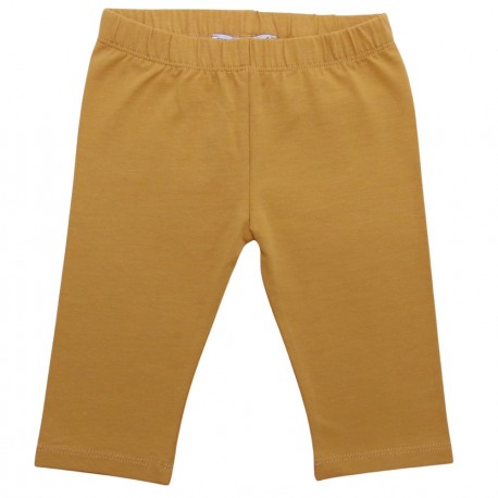 Enfant Terrible - Bio Kinder Leggings knielang, ocker