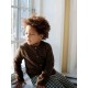 serendipity organics - Bio Kinder Strickjacke, Alpakawolle, pine Cone