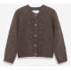 serendipity organics - Bio Kinder Strickjacke, Alpakawolle, pine Cone