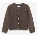 serendipity organics - Bio Kinder Strickjacke, Alpakawolle, pine Cone