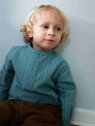 serendipity organics - Bio Kinder Hemd mit Streifen, blau