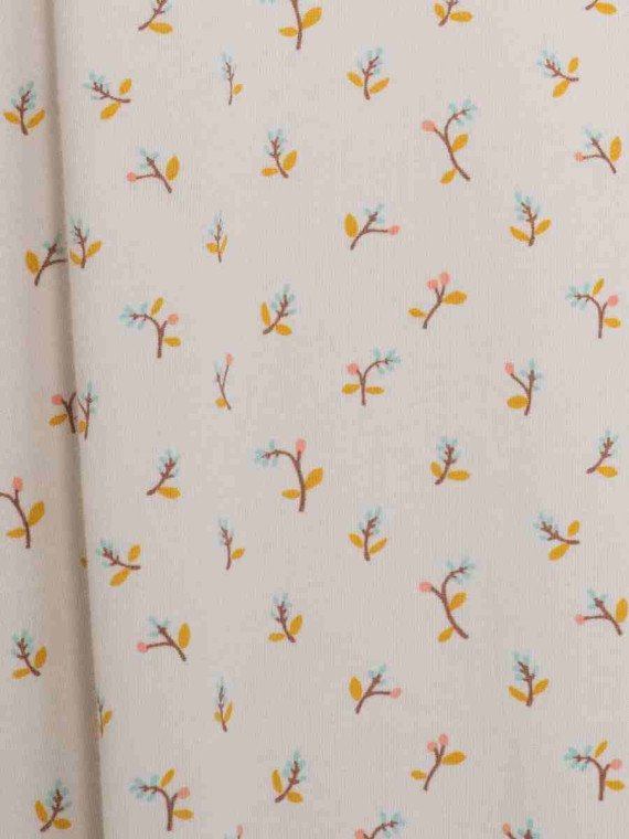 serendipity organics - Bio Kinder Langarmshirt mit Korallenblüten-Allover