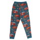 Walkiddy - Bio Kinder Sweathose mit Feuerwehr-Allover
