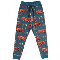 Walkiddy - Bio Kinder Sweathose mit Feuerwehr-Allover