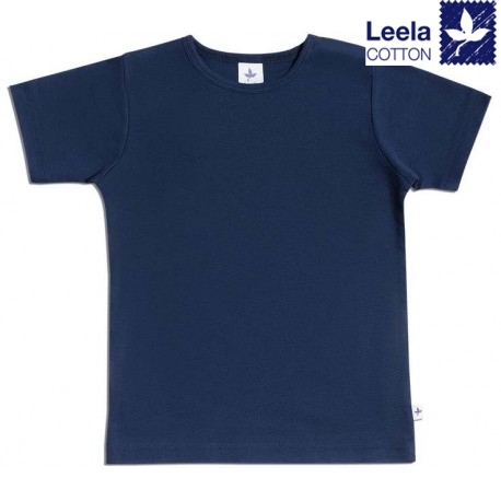 Leela Cotton - Bio Kinder T-Shirt, indigo