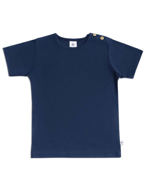 Leela Cotton - Bio Kinder T-Shirt, indigo
