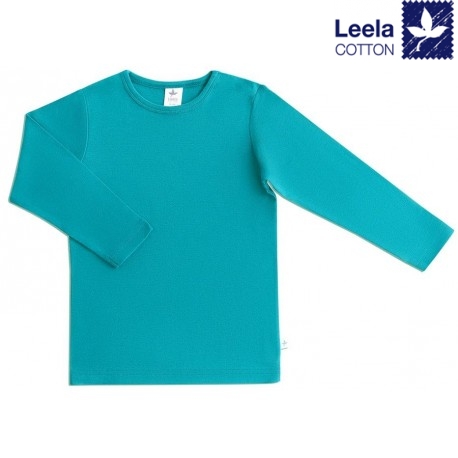 Leela Cotton - Bio Kinder Langarmshirt, lapis