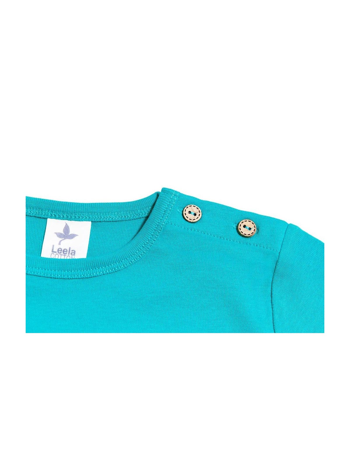 Leela Cotton - Bio Kinder Langarmshirt, lapis