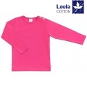 Leela Cotton - Bio Kinder Langarmshirt, pink