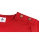 Leela Cotton - Bio Kinder Langarmshirt, ziegelrot
