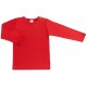 Leela Cotton - Bio Kinder Langarmshirt, ziegelrot