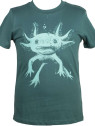 Nüx - Bio Kinder T-Shirt mit Axolotl-Druck, laced green