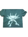 Nüx - Bio Kinder T-Shirt mit Axolotl-Druck, laced green
