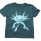 Nüx - Bio Kinder T-Shirt mit Axolotl-Druck, laced green