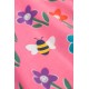 frugi - Bio Kinder Jersey Kleid "Sophia" mit Blumen/Bienen-Allover