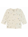 noppies - Bio Baby Wickeljacke zum Binden mit Punkten