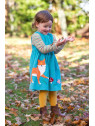 frugi - Bio Kinder Cord Kleid "FRUGI-Lily" mit Fuchs-Applikation