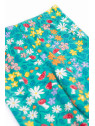 frugi - Bio Kinder Leggings "Libby" mit Blumen/Fliegenpilz-Allover