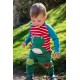 frugi - Bio Kinder Sweathose "Character" mit Biber/Frosch-Patches