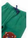 frugi - Bio Kinder Sweathose "Character" mit Biber/Frosch-Patches