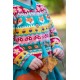 frugi - Bio Kinder Strickjacke "FRUGI-Robyn Fairisle" mit Wald-Motiven