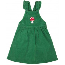 frugi - Bio Kinder Cord Kleid "FRUGI-Isla" mit Fliegenpilz-Applikation