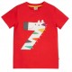 frugi - Bio Kinder T-Shirt "Magic Number" mit Zebra-Applikation