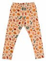 Walkiddy - Bio Kinder Leggings mit Herbstblätter-Allover