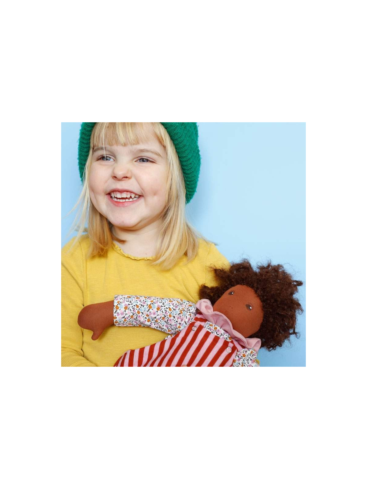 Nanchen Natur - Bio Schmusepuppe "Olivia" 38cm