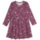 Walkiddy - Bio Kinder Jersey Kleid mit Schneeglöckchen/Krokus-Allover