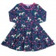 Enfant Terrible - Bio Kinder Jersey Kleid mit Pferde-Allover