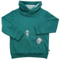 Enfant Terrible - Bio Kinder Sweatshirt mit Roboter-Applikationen