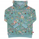 Enfant Terrible - Bio Kinder Sweatshirt mit Aquarellblumen-Allover