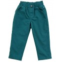 Enfant Terrible - Bio Kinder Webhose mit Jerseyfutter, dark smaragd