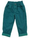 Enfant Terrible - Bio Kinder Webhose mit Jerseyfutter, dark smaragd