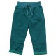 Enfant Terrible - Bio Kinder Stoffhose mit gedoppeltem Knie und Softbund, gefüttert, dark smaragd