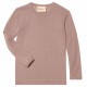 ENGEL - Bio Kinder Unterhemd langarm, Wolle/Seide, dustyrose