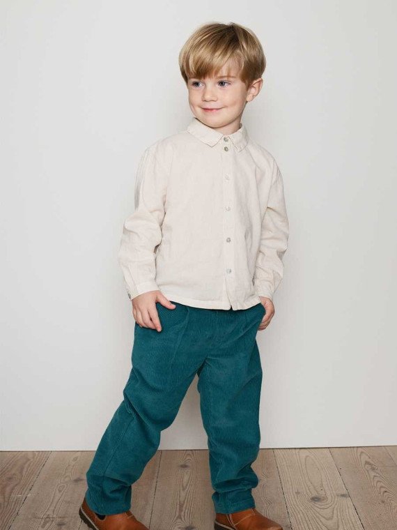 serendipity organics - Bio Kinder Cord Hose mit Bundfalten