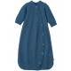 disana - Bio Baby Strick Schlafsack langarm, Wolle, taubenblau