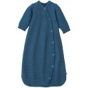 disana - Bio Baby Strick Schlafsack langarm, Wolle, taubenblau