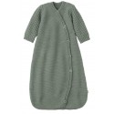 disana - Bio Baby Strick Schlafsack langarm, Wolle, jade
