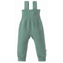 disana - Bio Baby Strick Trägerhose, Wolle, jade