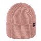 pure pure by BAUER - Bio Kinder Strick Beanie, Wolle/Seide/Baumwolle, dusty-rose