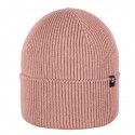 pure pure by BAUER - Bio Kinder Strick Beanie, Wolle/Seide/Baumwolle, dusty-rose