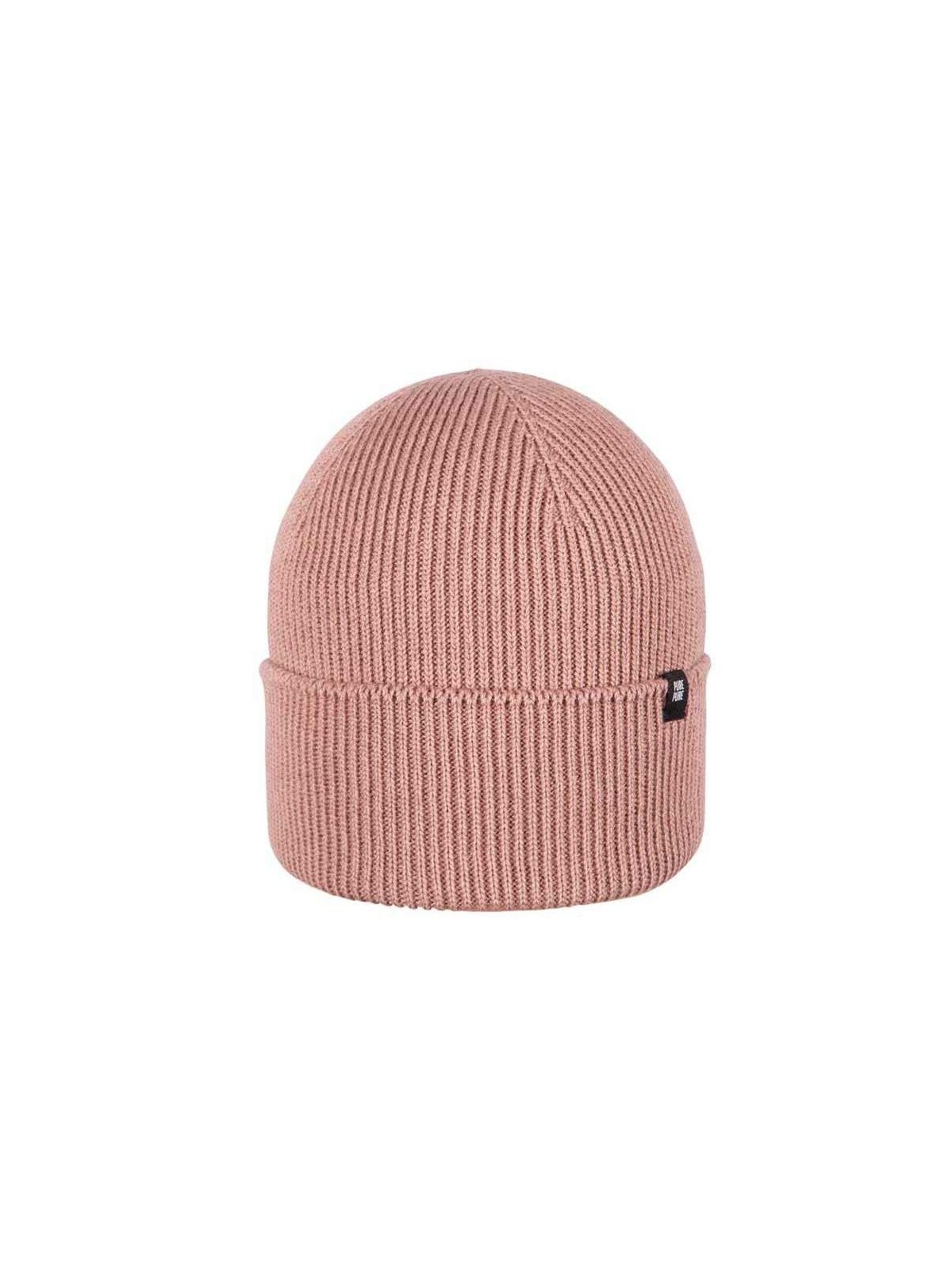 pure pure by BAUER - Bio Kinder Strick Beanie, Wolle/Seide/Baumwolle, dusty-rose